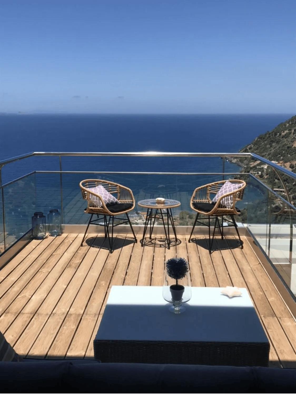 Beachfront Ravdoucha Epavlis Eleni Villa - Pool, Hot Tub, Gym, Sauna, Private Parking, Wifi Chania  Exteriör bild
